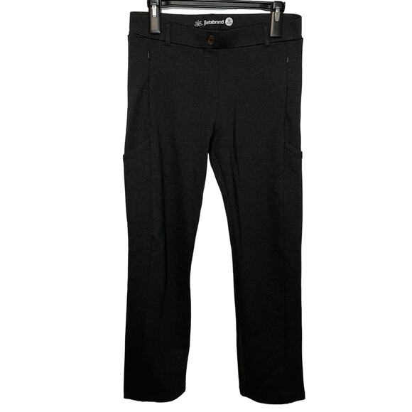 Betabrand Pants - Betabrand Grey Pants PM Womens Pockets Pull On Stretch Comfort Straight Leg